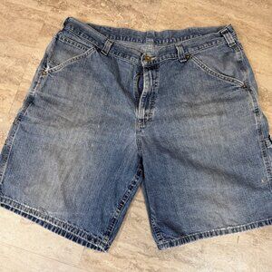 Lee - Dungarees - Carpenter Jean Short - size 32 - Vintage Y2K